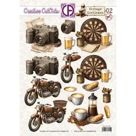 Creative Cutouts  Vintage Gentlemen 02