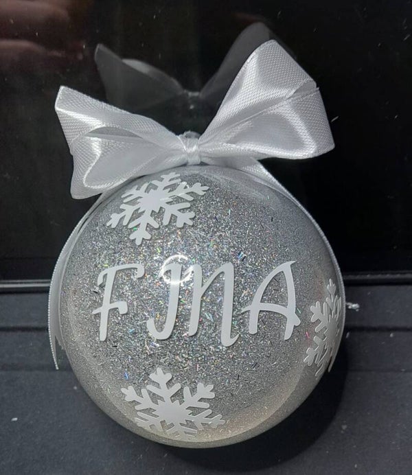 Bola de navidad personalizada