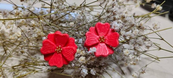 Pendientes Orquídea