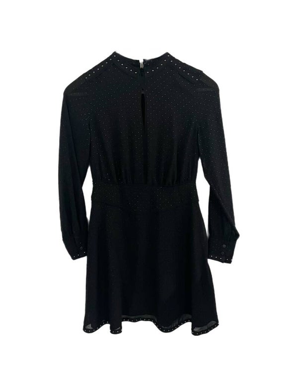 AllSaints Zwarte Jurk – Tijdloze Elegantie