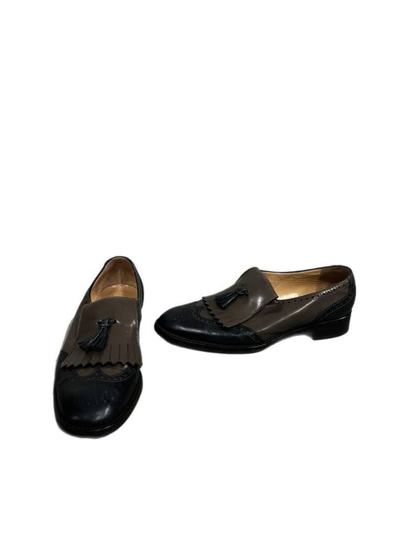 Quercioli Firenze Loafers Bruin & Groen – Italiaanse elegantie