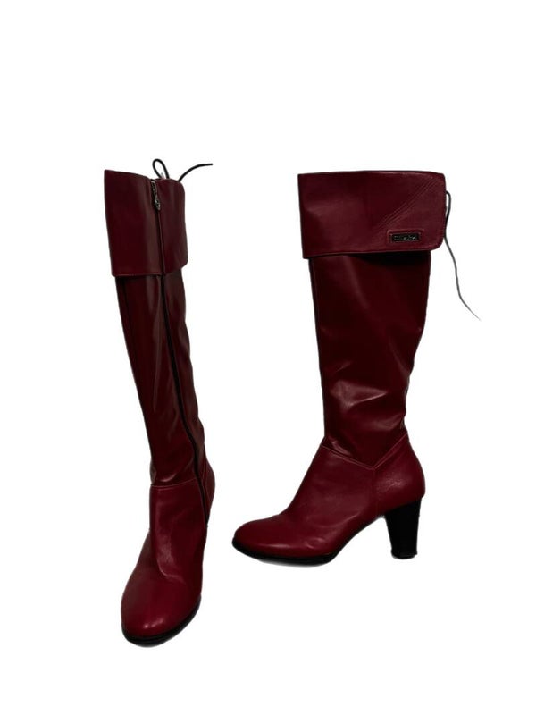 Bordeaux Olivier Strelli Laarzen Dames – Elegante Belgische Designer Boots