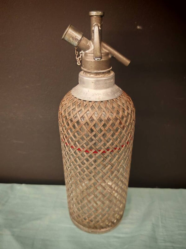 Vintage Seltzer Siphon – Authentiek & Stijlvol