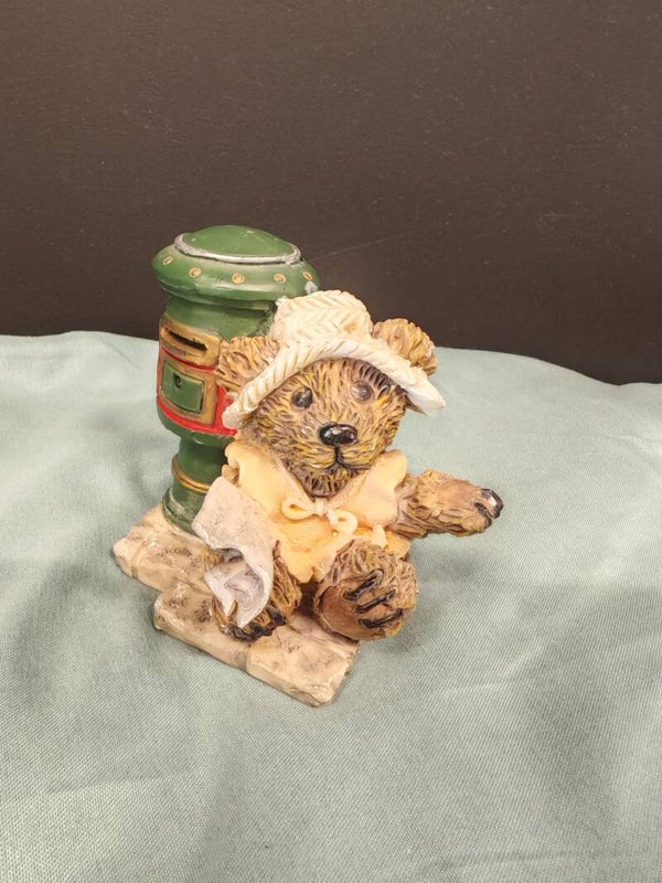 Duo Resin Beren Beeldjes – Schattige Decoratieve Beerfiguren – Hoogte 6 à 7 cm
