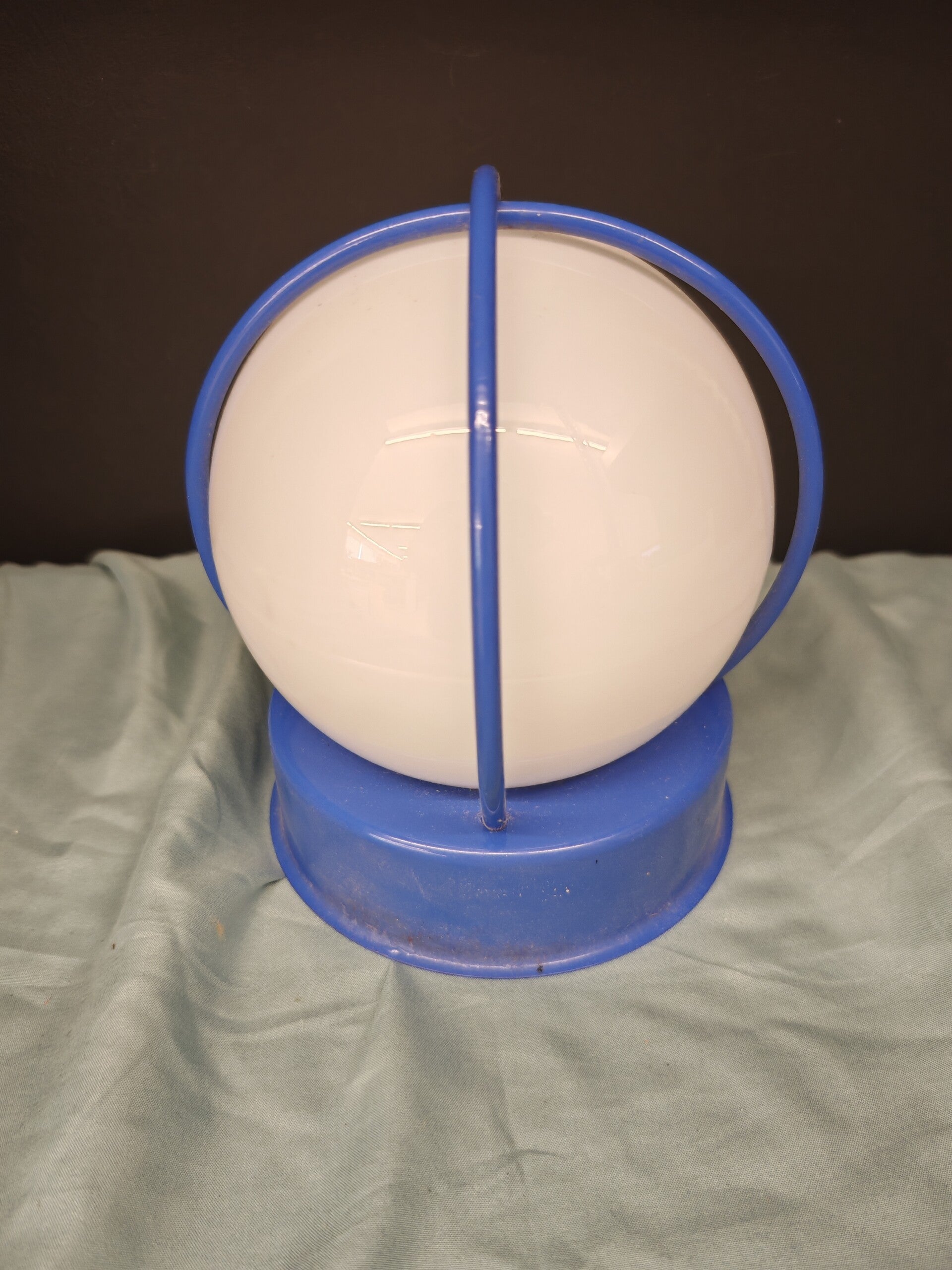 Buitenlamp in Blauw Metalen Frame – Sfeervolle Tuin- & Gevelverlichting