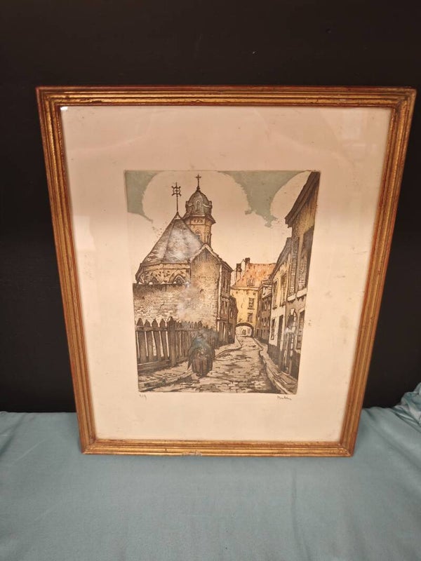 Oude Kleurenets – Gesigneerd door de Artiest – 1 van 3