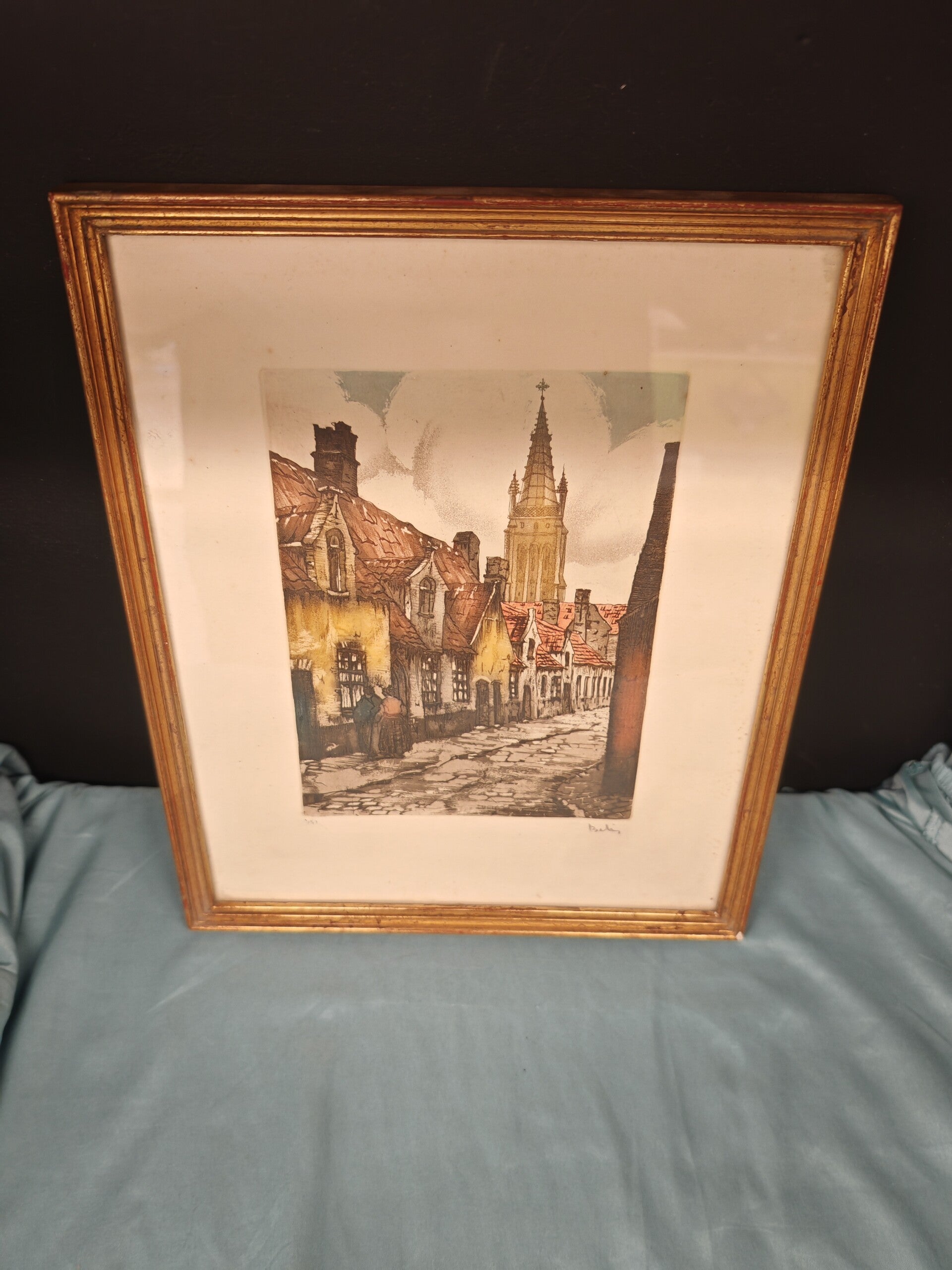 Oude Kleurenets – Gesigneerd door de Artiest – 2 van 3