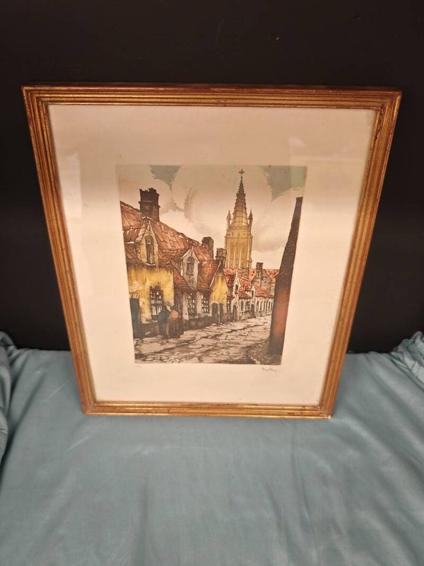 Oude Kleurenets – Gesigneerd door de Artiest – 2 van 3