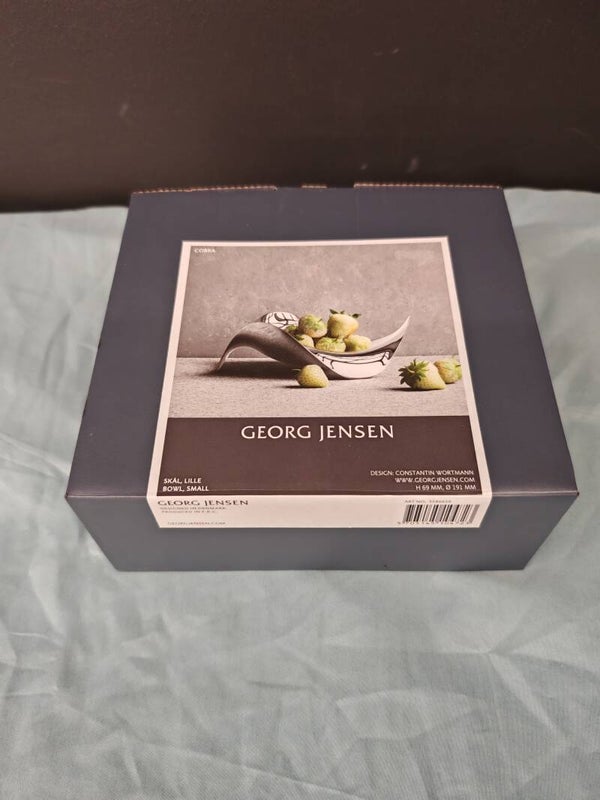 Designer fruitschaal Constantin Wortmann voor Georg Jensen – 22 × 20 × 9 cm