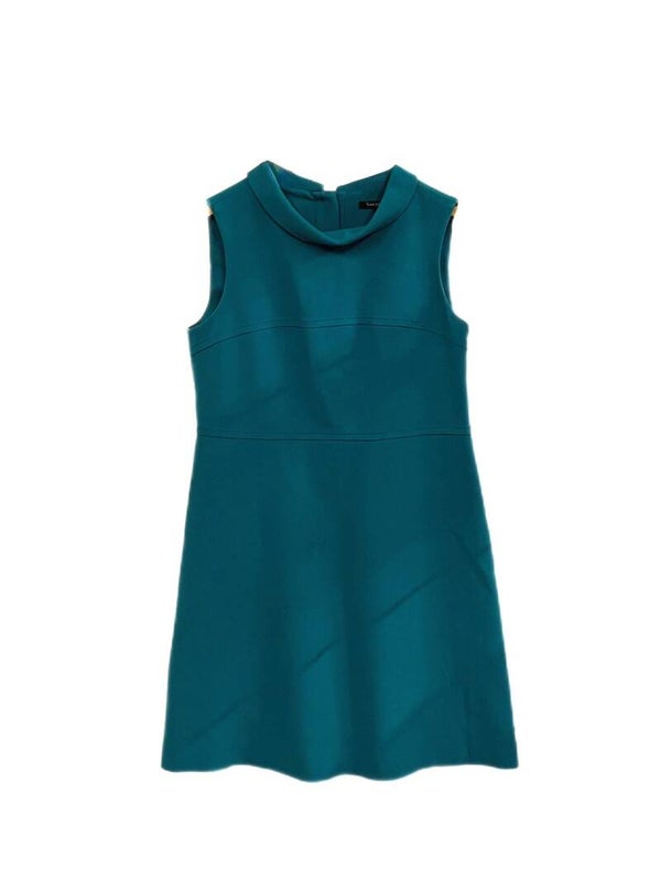 Blauw retro jurkje van Tara Jarmon – tijdloze vintage chic