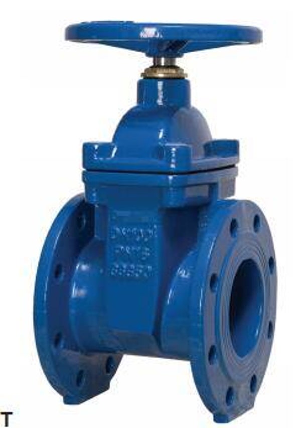 DIN3352 F4 / EN 1171 PN10/PN16 Non-Rising Stem Resilient Seated Gate Valve