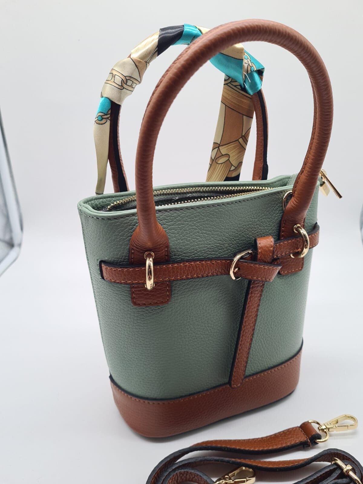 Handtasche Borsa Pelle Echtleder Italien Leder NEU OVP