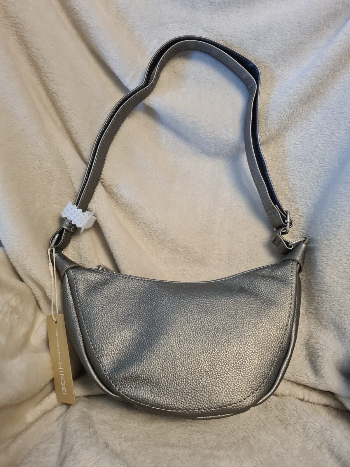 Tom Tailor Handtasche Umhängetasche Silber