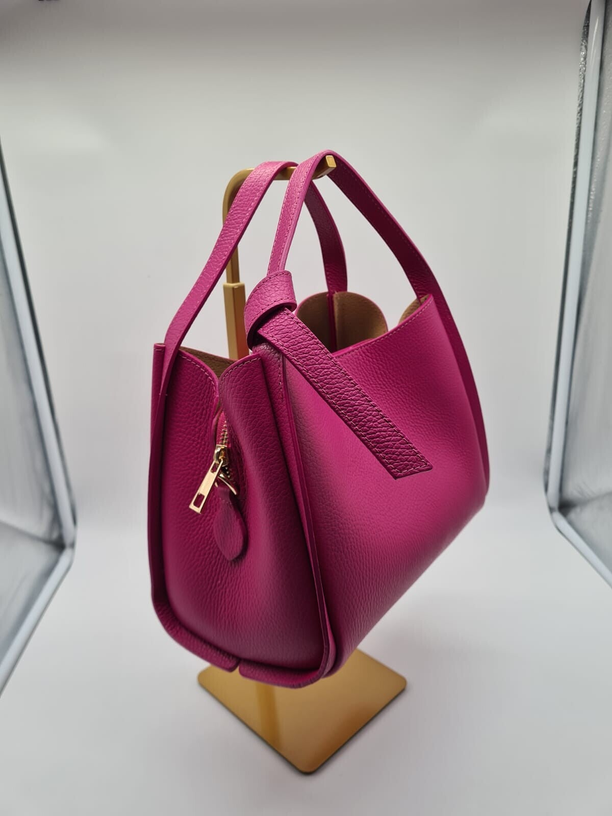 Handtasche Italien Echtleder Borsa In Pelle