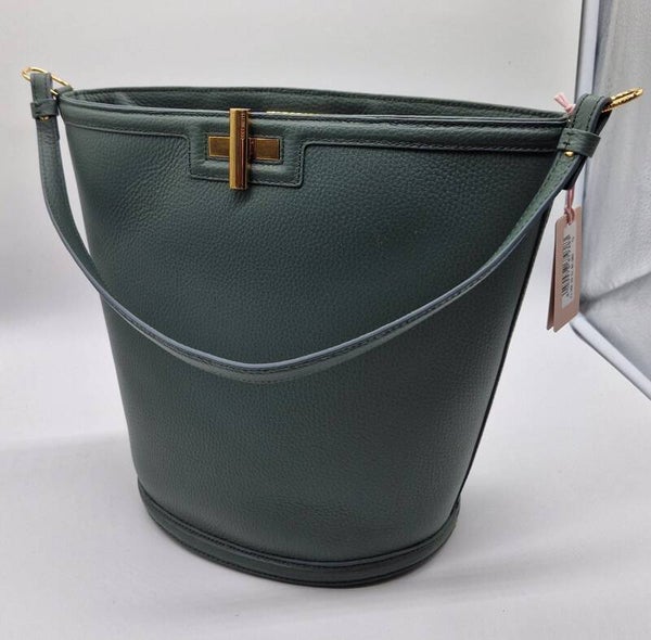 Coccinelle Handtasche Neu Dunkelgrün Kale Green Rosemary
