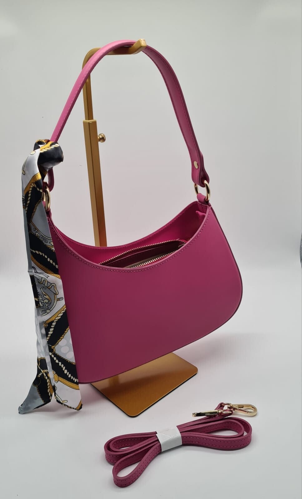 Handtasche Schultertasche Italien Echtleder Borsa In Pelle