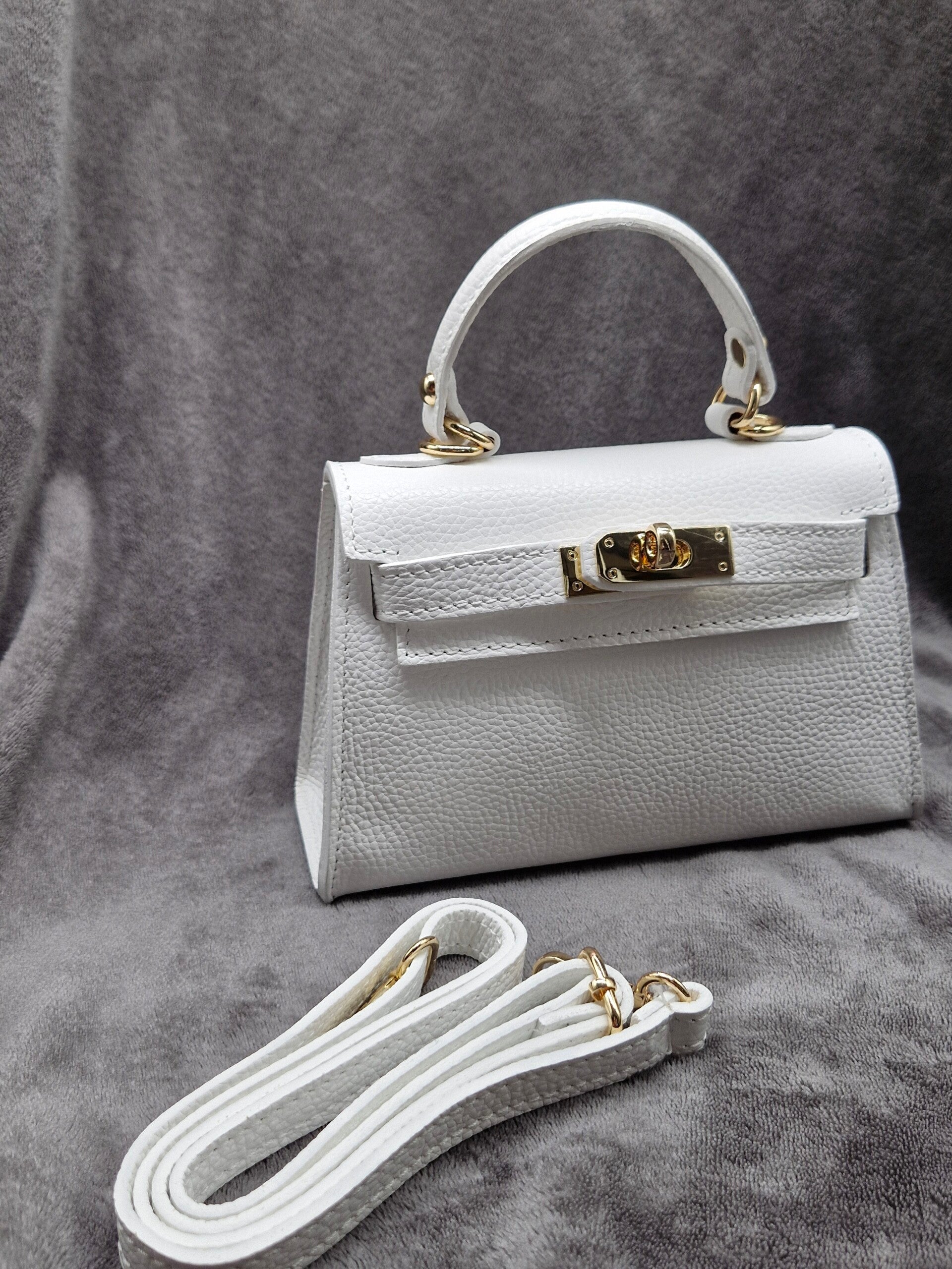 Handtasche Italien Echtleder Borsa In Pelle