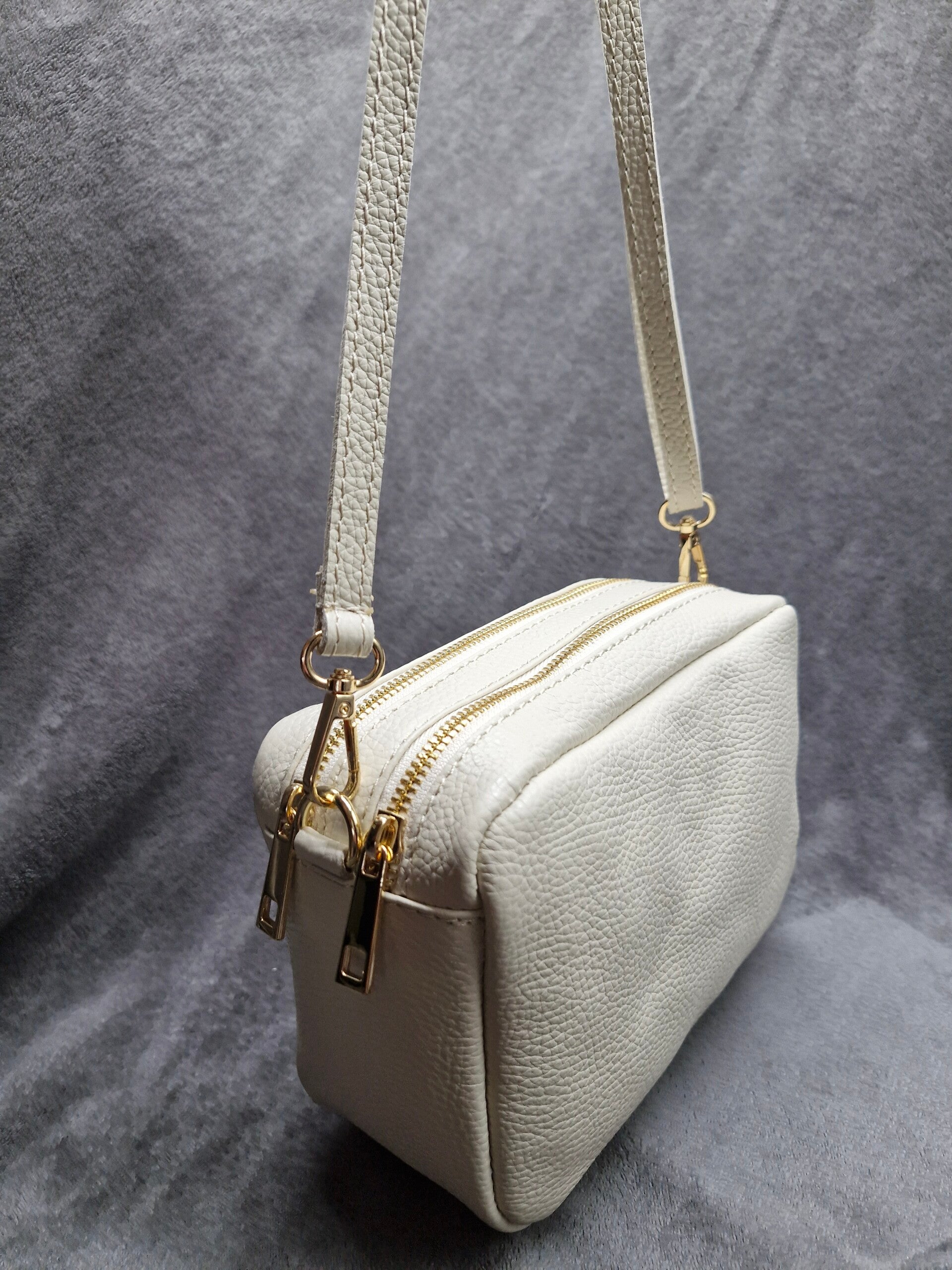 Schultertasche Italien Echtleder Borsa In Pelle
