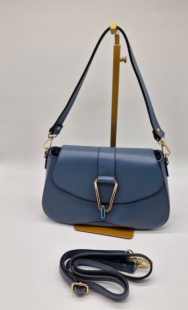 Handtasche Schultertasche Italien Echtleder Borsa In Pelle