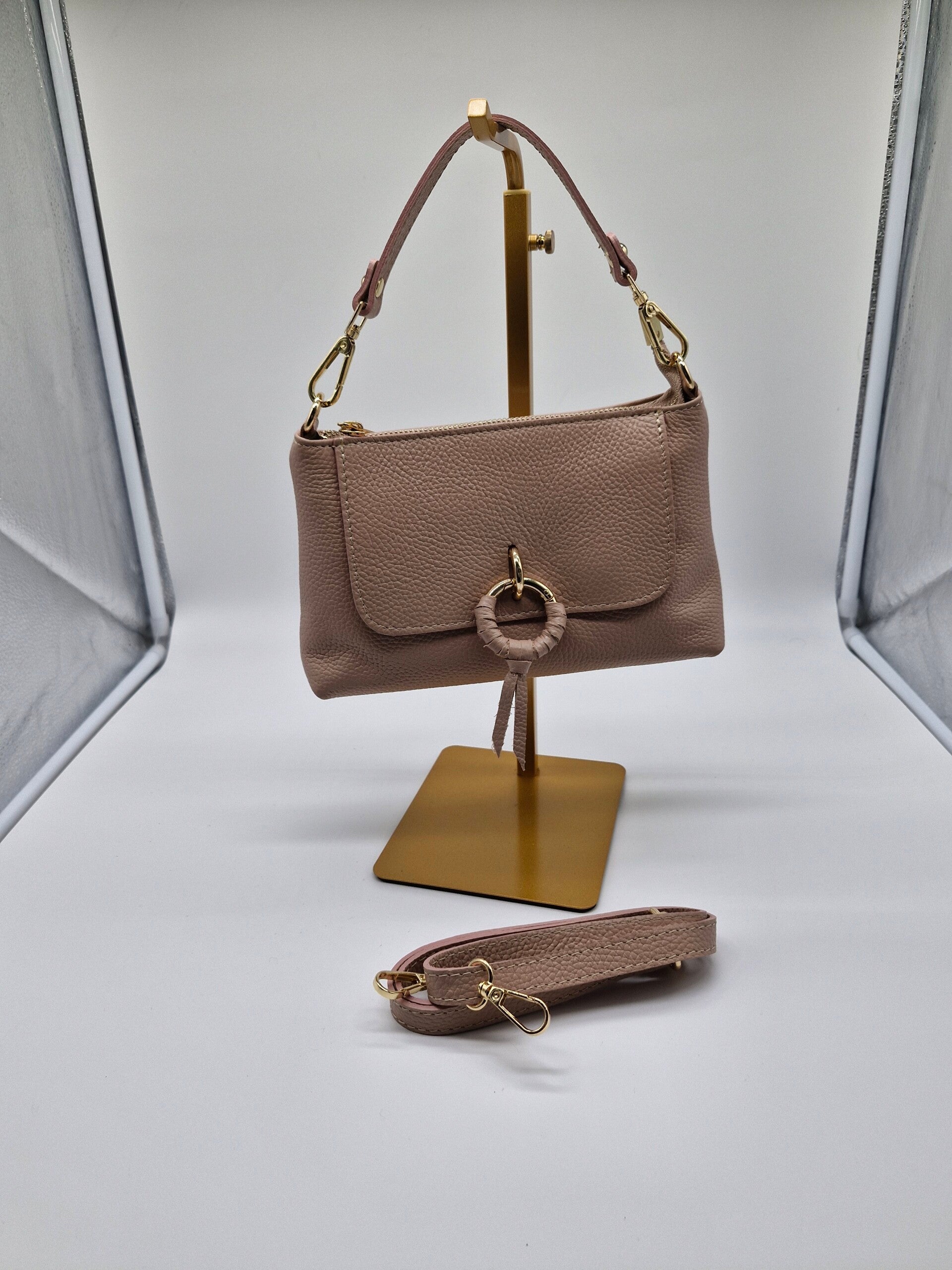 Kleine Handtasche Umhängetasche Vera Pelle