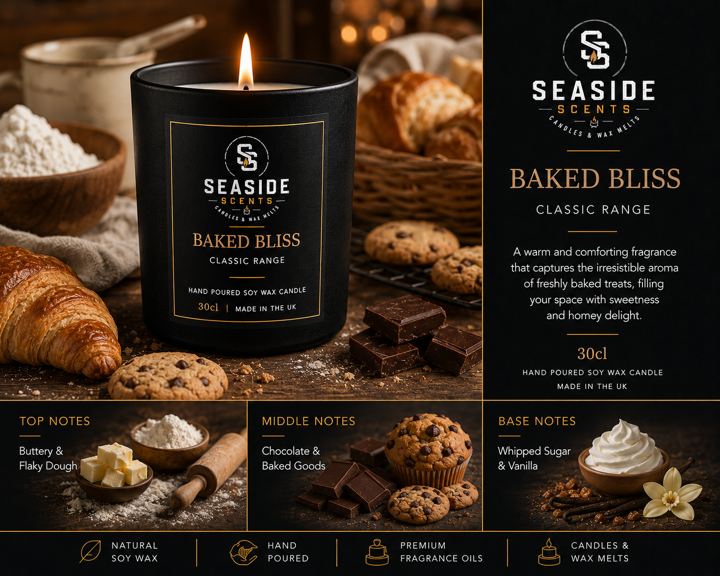 Bakery Bliss Candle - Classic Collection