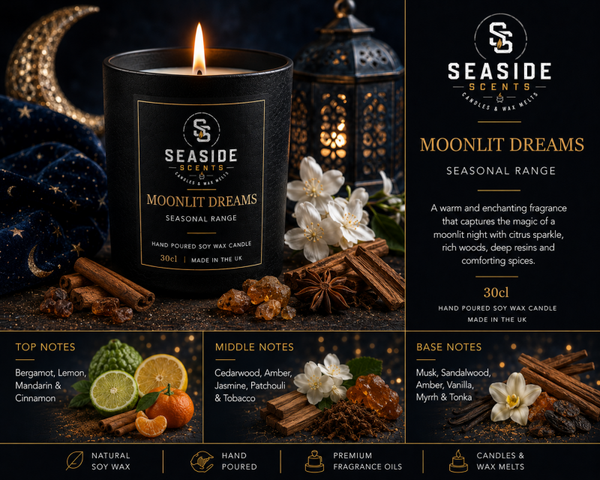 Moonlit Dreams Candle - Christmas Collection