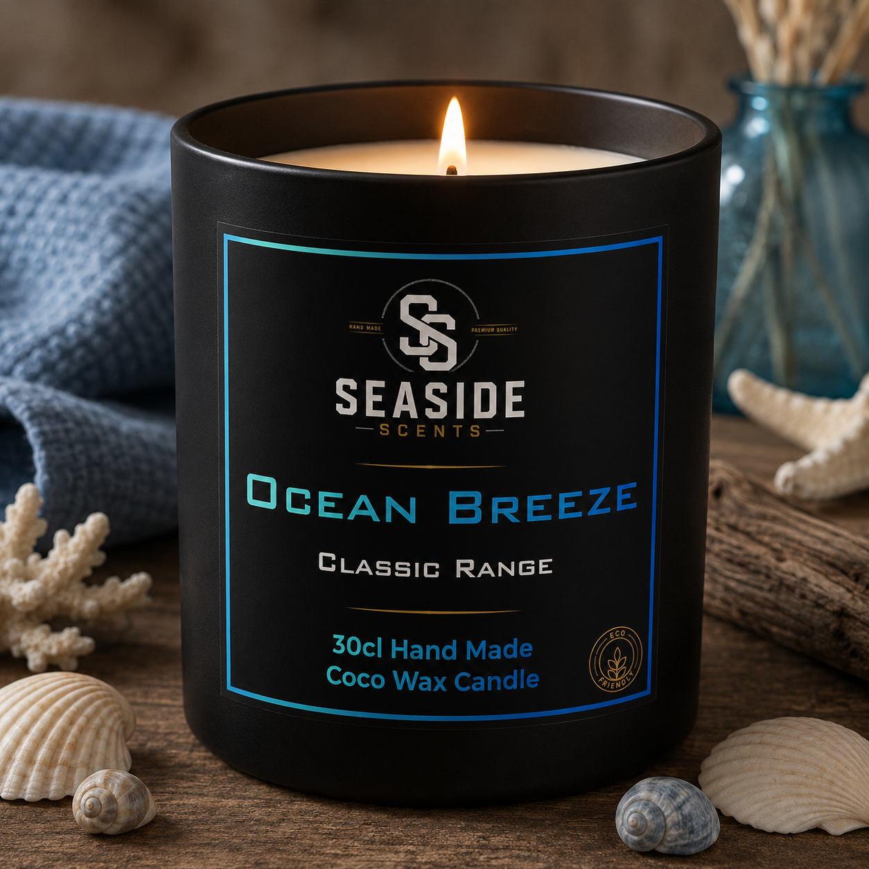 Ocean Breeze 30cl Candle - Classic Range