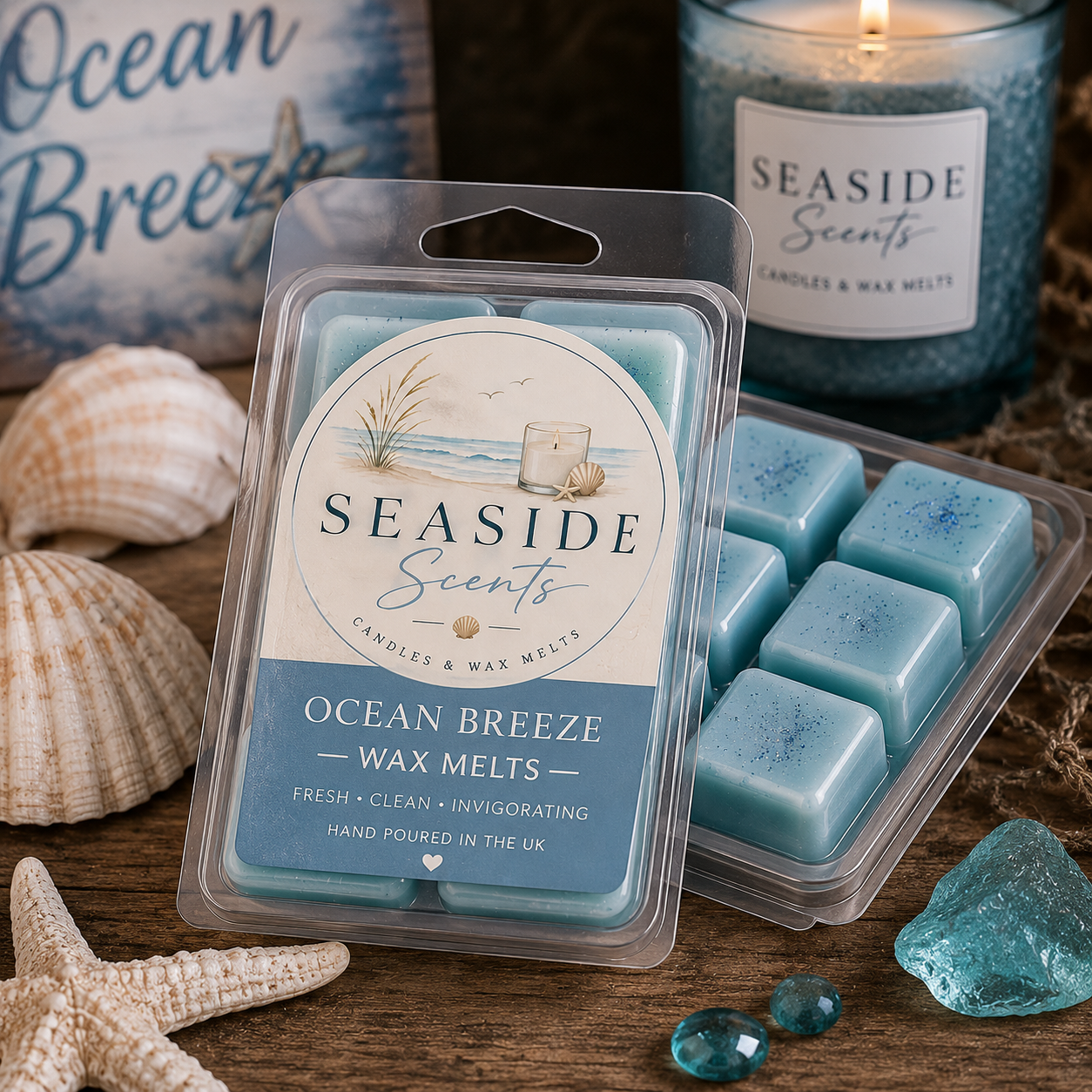 Wax Melt Bar - Ocean Breeze