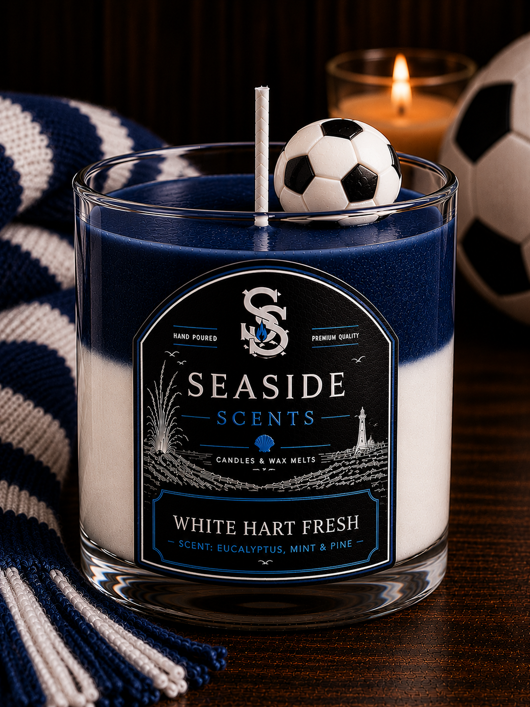 PL - Tottenham Inspired Candle - Football Collection