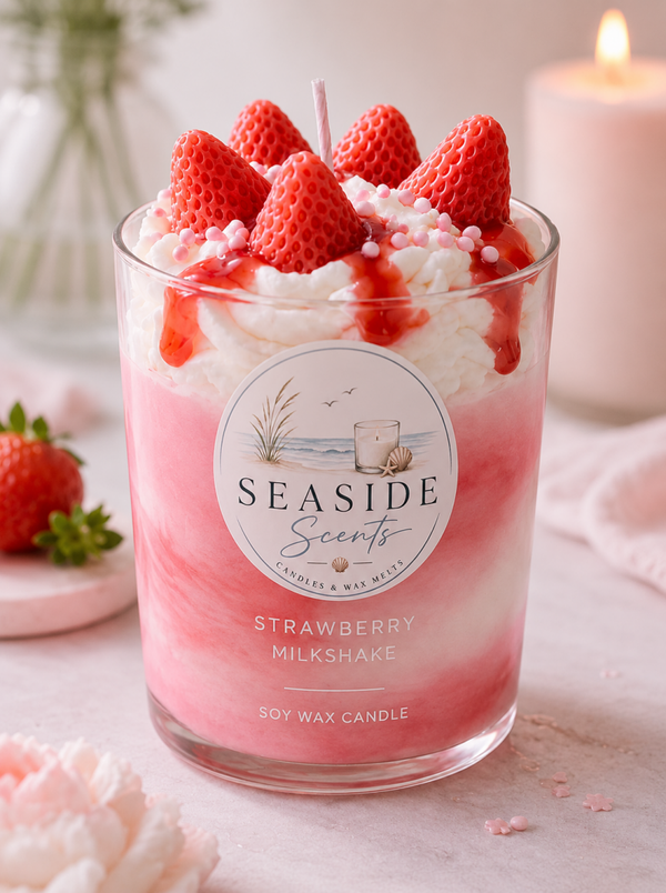 Home Collection Candle - Strawberry Milkshake