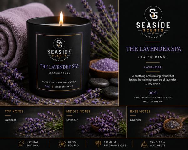 The Lavender Spa Candle - Classic Collection