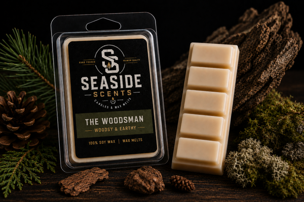 The Woodsman Wax Melt Bar - Masculine Signature Range
