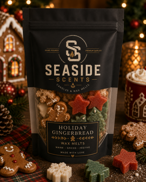 Christmas Wax Melt Bags - Gingerbread