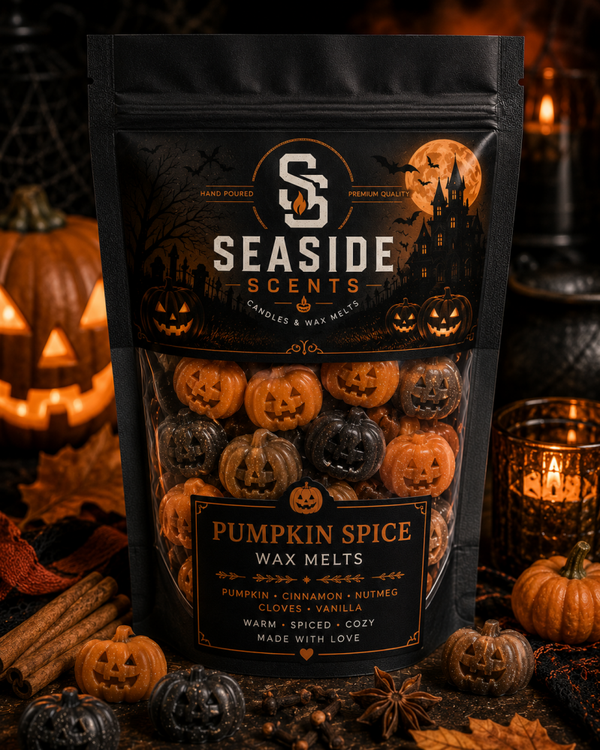 Halloween Wax Melt Bags - Pumpkin Spice
