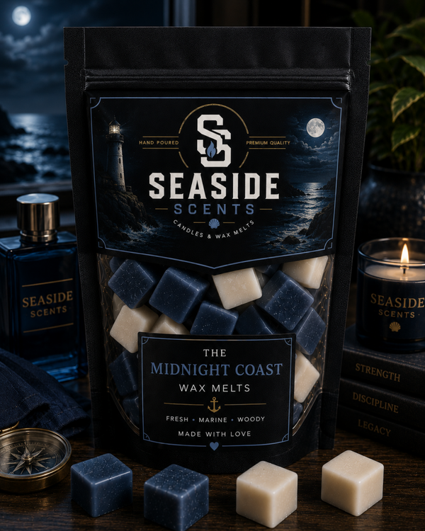 Masculine Wax Melt Bags - Midnight Coast