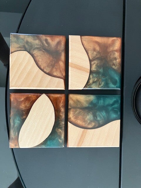 dessous verres carrés 15