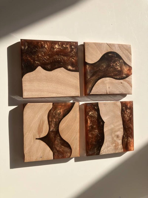 dessous verres carrés 9