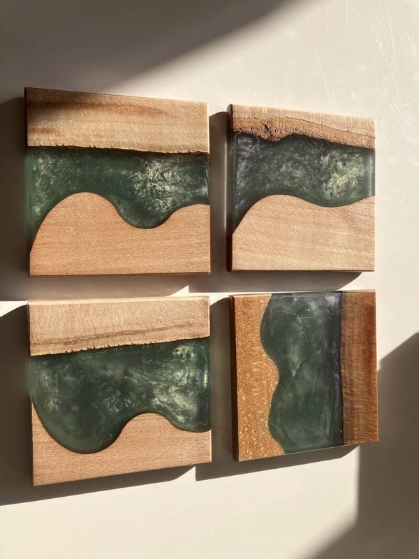 dessous verres carrés 12