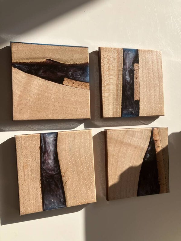 dessous verres carrés 13