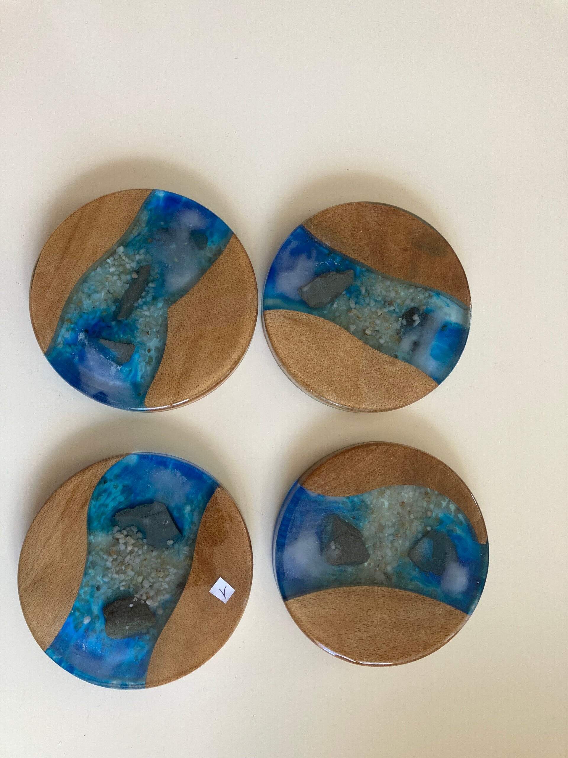 Sous verres ronds River 1