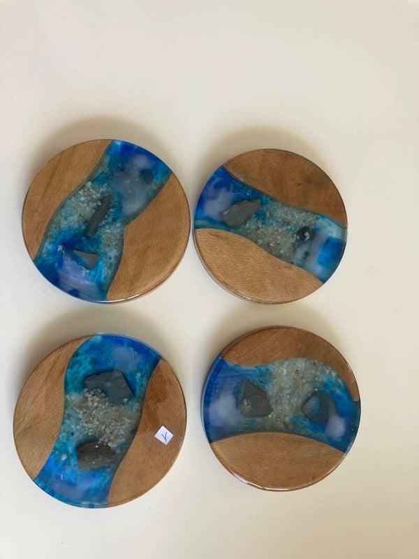 Sous verres ronds River 1