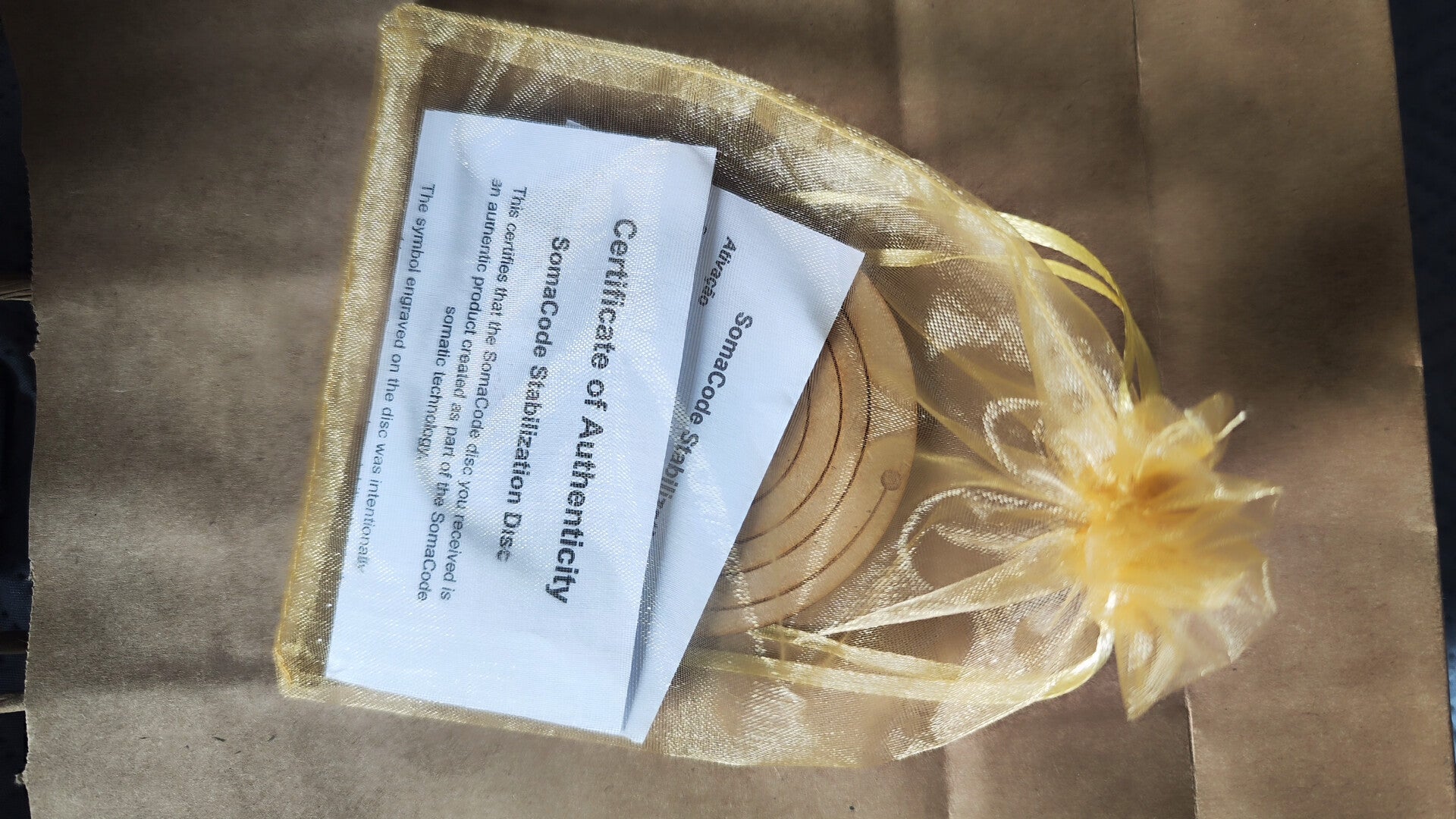 Soma Code Stabilization Disc