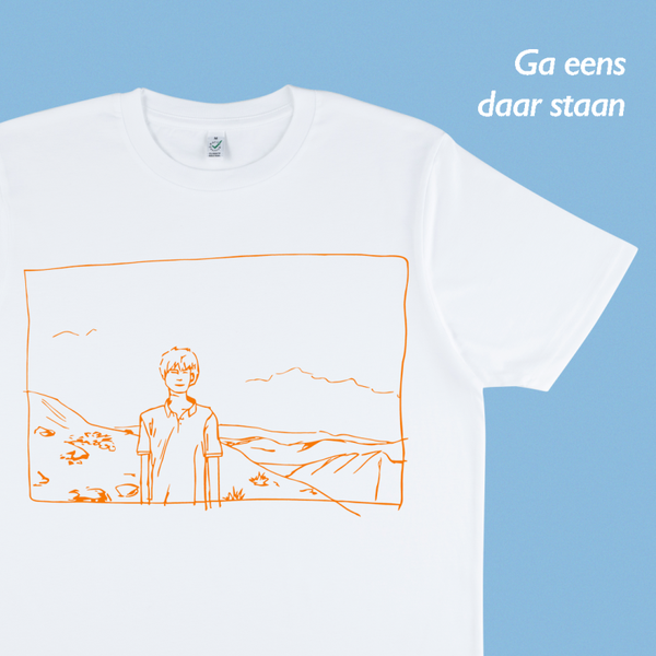 Ga eens daar staan