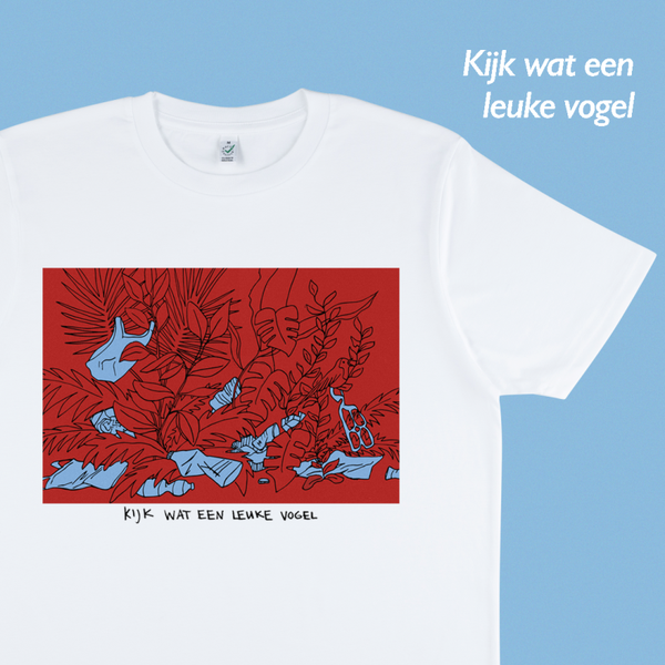 Kijk wat een leuke vogel