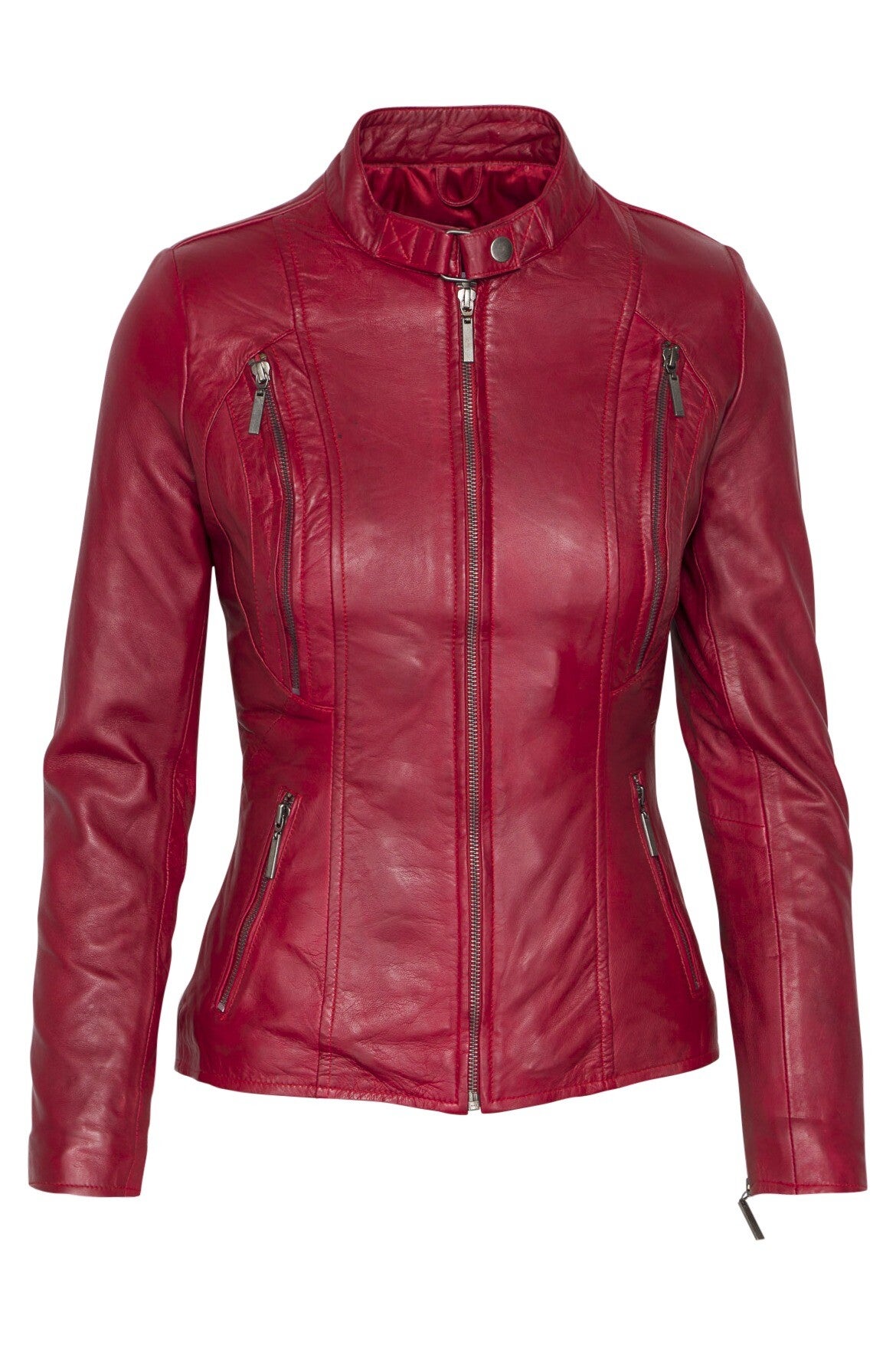 490 Biker jack , rood dames , groen , blauw , zwart : Artikel nr : zwart , RBM_490 BLK , groen , RBM_490 GRN , blauw , RBM_490 BLU , rood , RBM_ 490 RED .