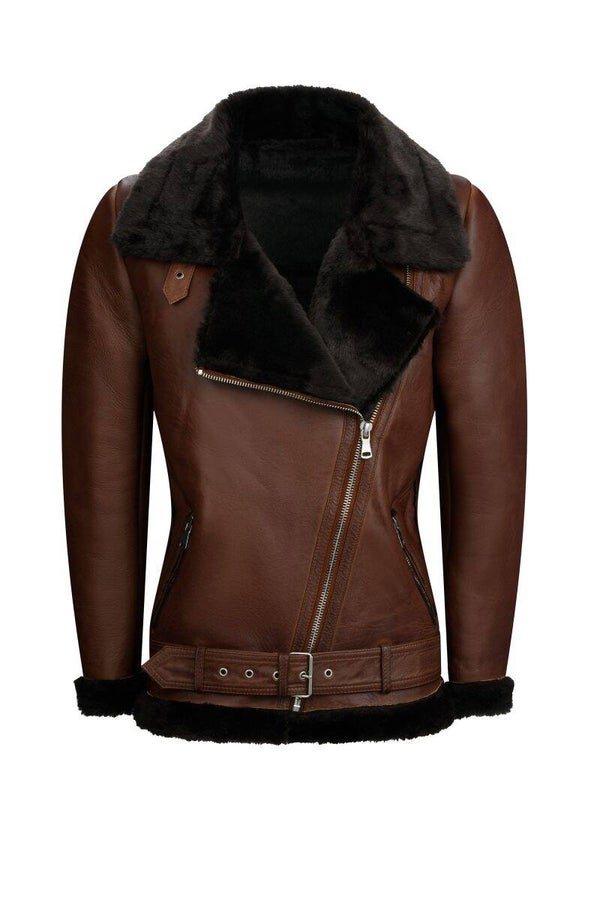 Siberia Lammy  coat dames ,  zwart of bruin , Artikel nr Chinco _Siberia _BLK , Chinco_ Siberia_BRWN .
