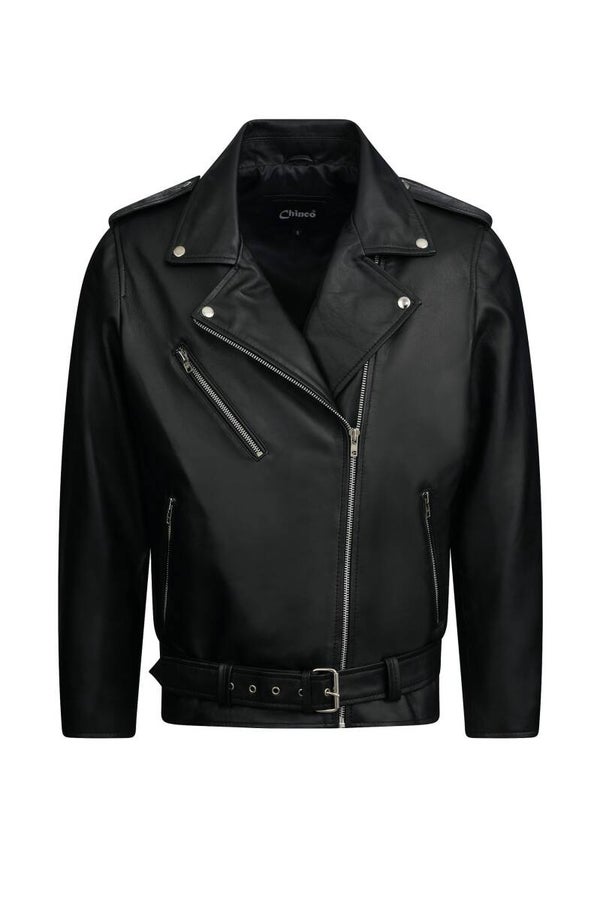 Kylie biker jack ,zwart . Artikel nummer : Chinco_Kylie BLCK .