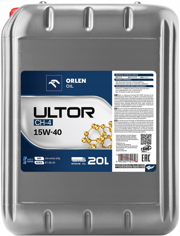 ORLEN OIL ULTOR CH-4 15W40 20L