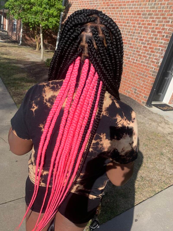 Box braids(smedium only )