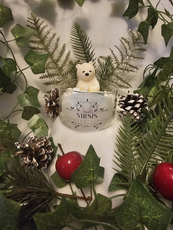 Petit Ours Polaire - Fleur de coton